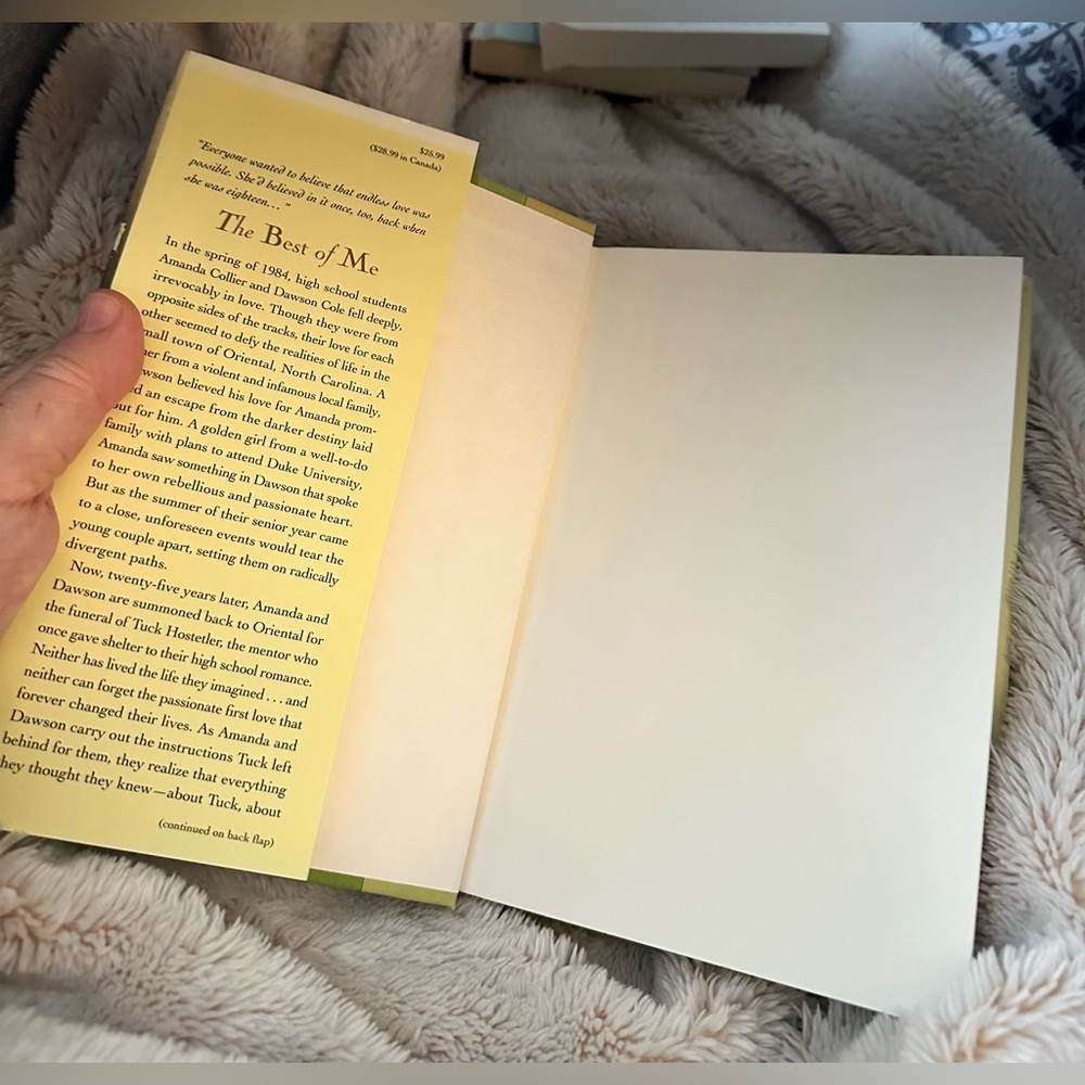 The Best of Me by Nicholas Sparks (Hardcover) - Picture 2 of 3